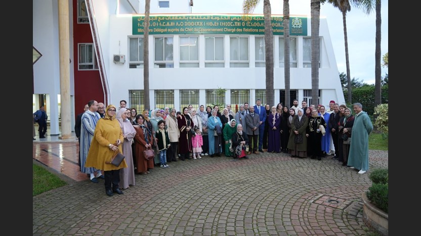 الوزارة المنتدبة لدى رئيس الحكومة المكلفة بالعلاقات مع البرلمان تحتفي بنسائها بمناسبة اليوم العالمي للمرأة 8 مارس ¬2026